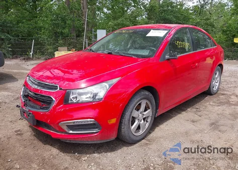 2016 Chevrolet Cruze Limited 1Lt Auto из США, поврежденный, VIN 1G1PE5SB0G7116319